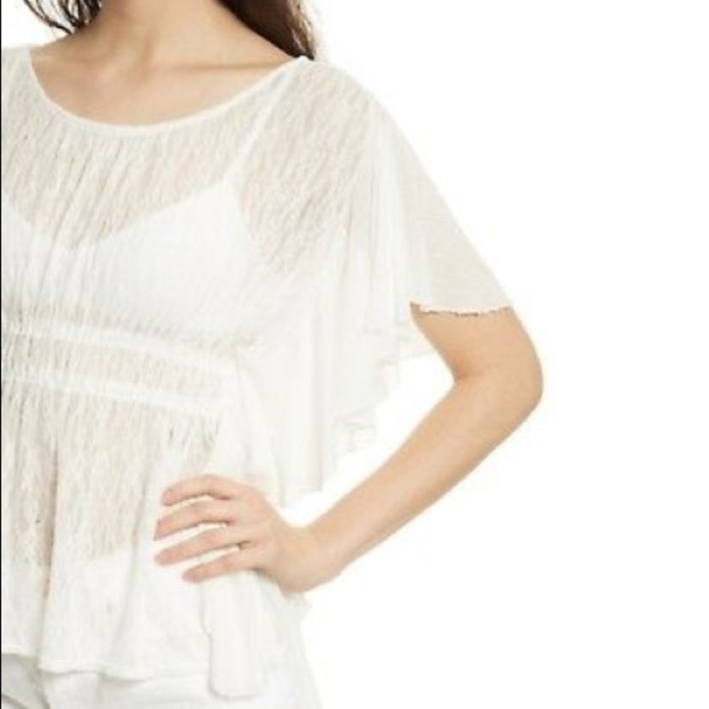 free people lace blouse